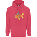 Shark Wannabe Funny Goldfish Sea Fishing Childrens Kids Hoodie Heliconia