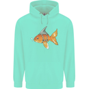 Shark Wannabe Funny Goldfish Sea Fishing Childrens Kids Hoodie Peppermint