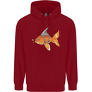 Shark Wannabe Funny Goldfish Sea Fishing Childrens Kids Hoodie Red