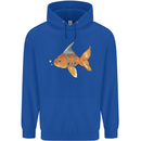 Shark Wannabe Funny Goldfish Sea Fishing Childrens Kids Hoodie Royal Blue