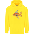 Shark Wannabe Funny Goldfish Sea Fishing Childrens Kids Hoodie Yellow