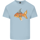 Shark Wannabe Funny Goldfish Sea Fishing Kids T-Shirt Childrens Light Blue