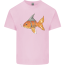 Shark Wannabe Funny Goldfish Sea Fishing Kids T-Shirt Childrens Light Pink