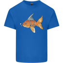 Shark Wannabe Funny Goldfish Sea Fishing Kids T-Shirt Childrens Royal Blue