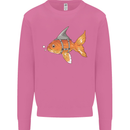 Shark Wannabe Funny Goldfish Sea Fishing Mens Sweatshirt Jumper Azalea