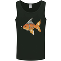 Shark Wannabe Funny Goldfish Sea Fishing Mens Vest Tank Top Black
