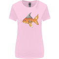 Shark Wannabe Funny Goldfish Sea Fishing Womens Wider Cut T-Shirt Light Pink