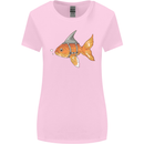 Shark Wannabe Funny Goldfish Sea Fishing Womens Wider Cut T-Shirt Light Pink