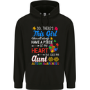 She Calls Me Aunt Autistic Autism Aunty ASD Mens 80% Cotton Hoodie Black