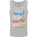 She Calls Me Aunt Autistic Autism Aunty ASD Mens Vest Tank Top Sports Grey