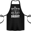 She Calls Me Daddy Funny Father's Day Cotton Apron 100% Organic Black
