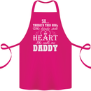 She Calls Me Daddy Funny Father's Day Cotton Apron 100% Organic Pink