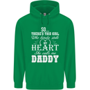 She Calls Me Daddy Funny Father's Day Mens 80% Cotton Hoodie Irish Green
