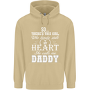 She Calls Me Daddy Funny Father's Day Mens 80% Cotton Hoodie Sand