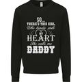 She Calls Me Daddy Funny Father's Day Mens Sweatshirt Jumper Black