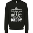 She Calls Me Daddy Funny Father's Day Mens Sweatshirt Jumper Black