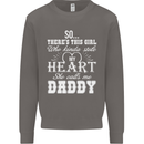 She Calls Me Daddy Funny Father's Day Mens Sweatshirt Jumper Charcoal
