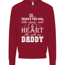 She Calls Me Daddy Funny Father's Day Mens Sweatshirt Jumper Red