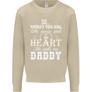 She Calls Me Daddy Funny Father's Day Mens Sweatshirt Jumper Sand