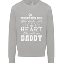 She Calls Me Daddy Funny Father's Day Mens Sweatshirt Jumper White
