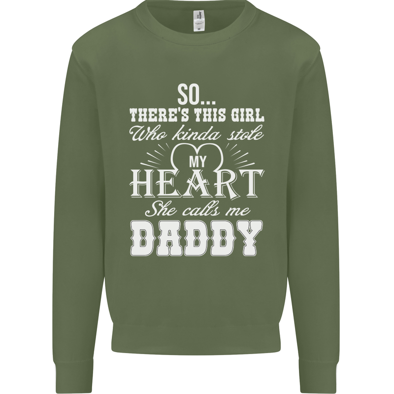 She Calls Me Daddy Funny Father's Day Mens Sweatshirt Jumper xx
