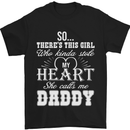 She Calls Me Daddy Funny Father's Day Mens T-Shirt Cotton Gildan Black