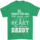 She Calls Me Daddy Funny Father's Day Mens T-Shirt Cotton Gildan Irish Green