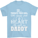She Calls Me Daddy Funny Father's Day Mens T-Shirt Cotton Gildan Light Blue