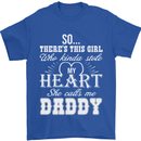 She Calls Me Daddy Funny Father's Day Mens T-Shirt Cotton Gildan Royal Blue