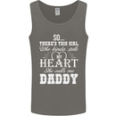 She Calls Me Daddy Funny Father's Day Mens Vest Tank Top Charcoal