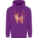 Shiba Inu Anatomy Childrens Kids Hoodie Purple