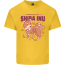 Shiba Inu Anatomy Kids T-Shirt Childrens Yellow