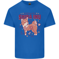 Shiba Inu Anatomy Mens Cotton T-Shirt Tee Top Royal Blue