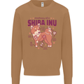 Shiba Inu Anatomy Mens Sweatshirt Jumper Caramel Latte