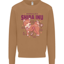 Shiba Inu Anatomy Mens Sweatshirt Jumper Caramel Latte
