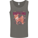Shiba Inu Anatomy Mens Vest Tank Top Charcoal