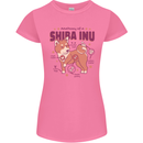 Shiba Inu Anatomy Womens Petite Cut T-Shirt Azalea