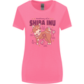 Shiba Inu Anatomy Womens Wider Cut T-Shirt Azalea