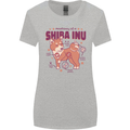 Shiba Inu Anatomy Womens Wider Cut T-Shirt Sports Grey