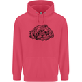 Shih Tzu Drawing Dogs Childrens Kids Hoodie Heliconia