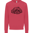 Shih Tzu Drawing Dogs Kids Sweatshirt Jumper Heliconia