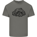 Shih Tzu Drawing Dogs Kids T-Shirt Childrens Charcoal