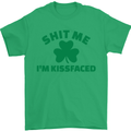 Shit Me I'm Kissfaced St. Patrick's Day Mens T-Shirt Cotton Gildan Irish Green
