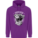 Shovelhead Motorcycle Engine Biker Childrens Kids Hoodie Purple