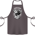 Shovelhead Motorcycle Engine Biker Cotton Apron 100% Organic Dark Grey