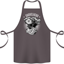 Shovelhead Motorcycle Engine Biker Cotton Apron 100% Organic Dark Grey