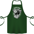Shovelhead Motorcycle Engine Biker Cotton Apron 100% Organic Forest Green