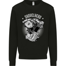 Shovelhead Motorcycle Engine Biker Kids Sweatshirt Jumper Black