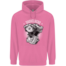 Shovelhead Motorcycle Engine Biker Mens 80% Cotton Hoodie Azelea