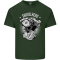 Shovelhead Motorcycle Engine Biker Mens Cotton T-Shirt Tee Top Forest Green